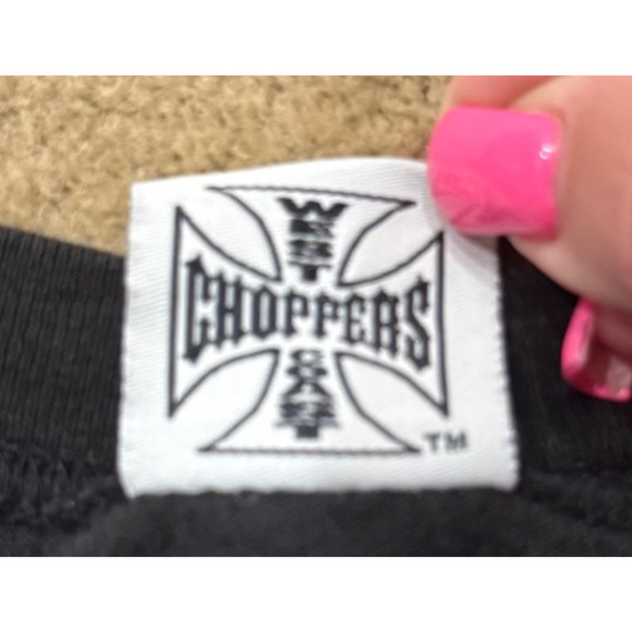 Vintage West Coast Choppers Tank Top CFL Jesse Who Long Beach 2 Sided Large - Picture 3 of 8